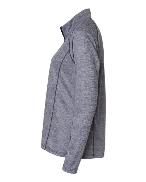 Women's Space Dyed Quarter-Zip Pullover – Detail