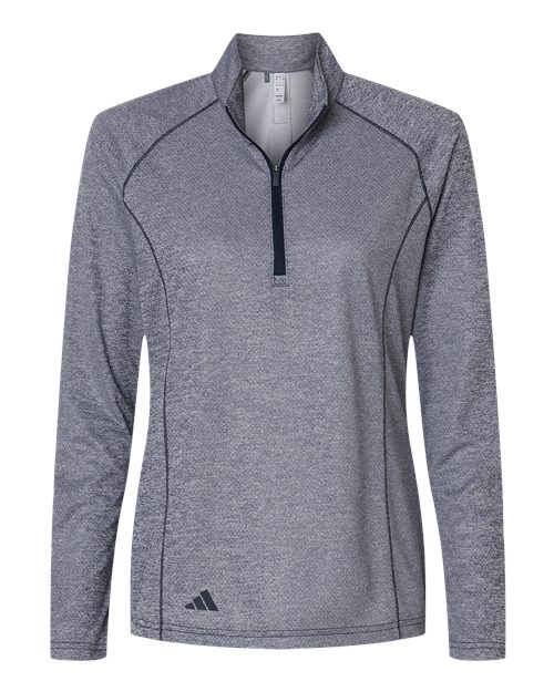 Women's Space Dyed Quarter-Zip Pullover – Front