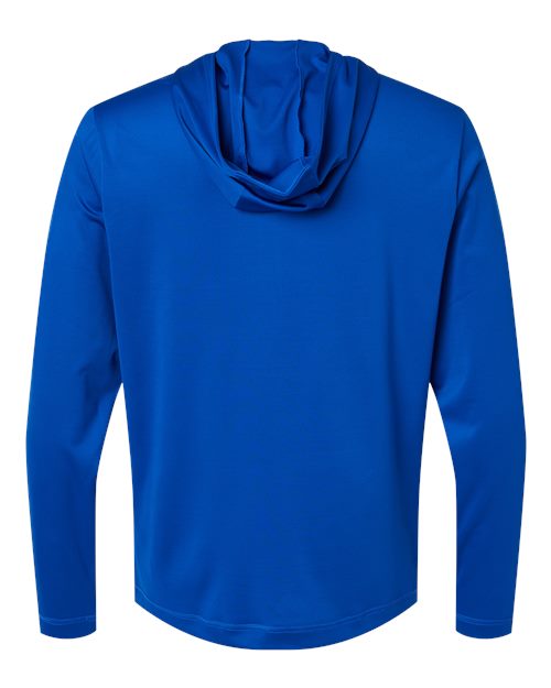 Men's Lightweight Quarter-Zip Hooded Pullover – Back
