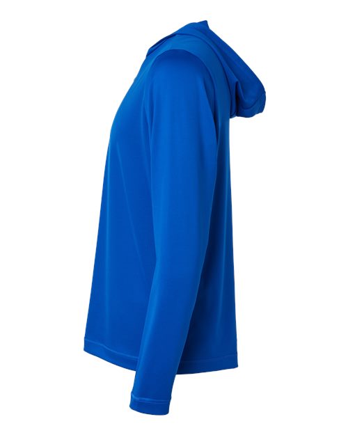 Men's Lightweight Quarter-Zip Hooded Pullover – Detail