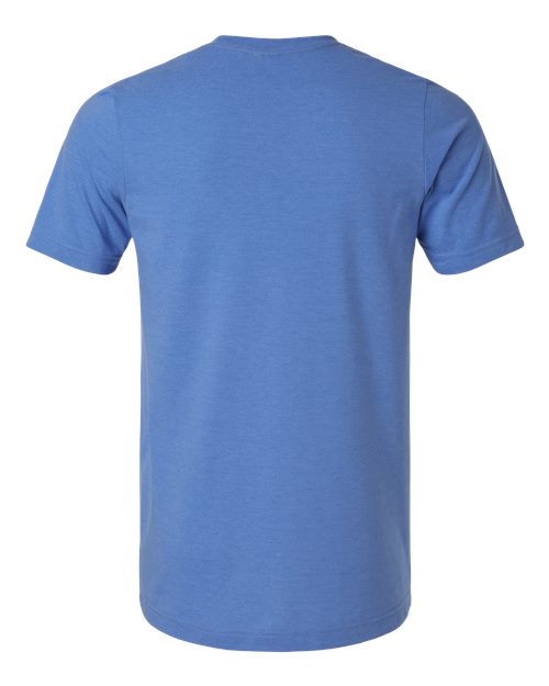 Unisex Combed CVC T-Shirt – Back