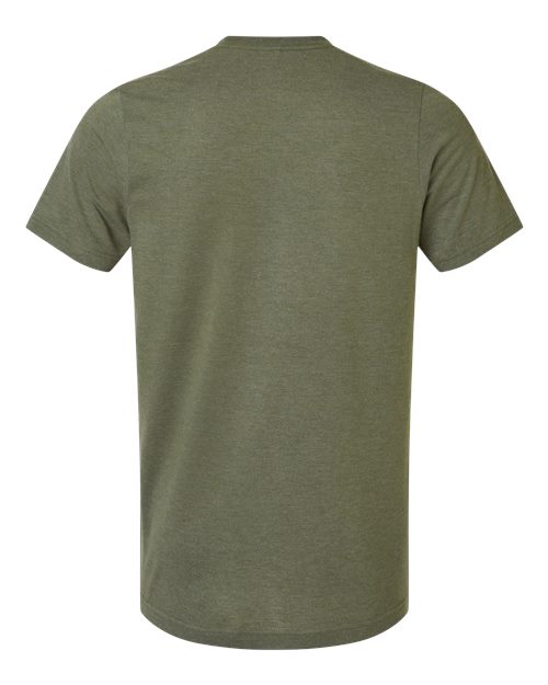 Unisex Combed CVC T-Shirt – Back