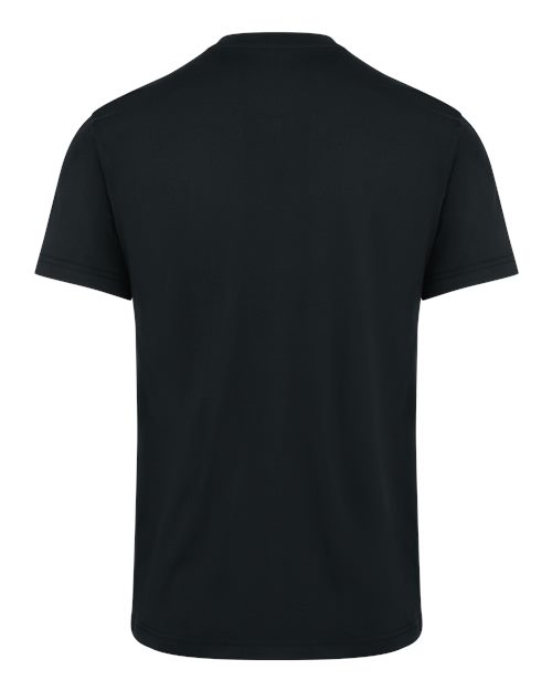 Men's Heavyweight Traditional Short Sleeve Henley – Back