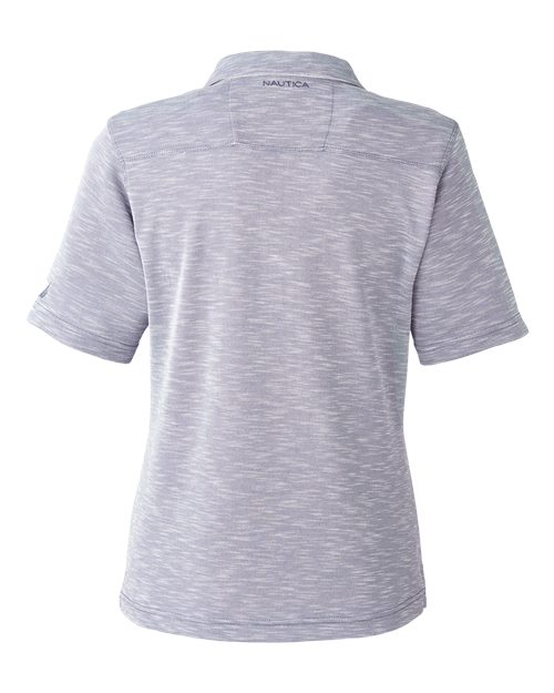 Women's Sun Surfer Slub Polo – Back