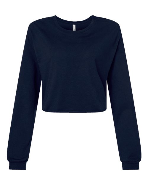 Women's FWD Fashion Crop Long Sleeve Tee – Front
