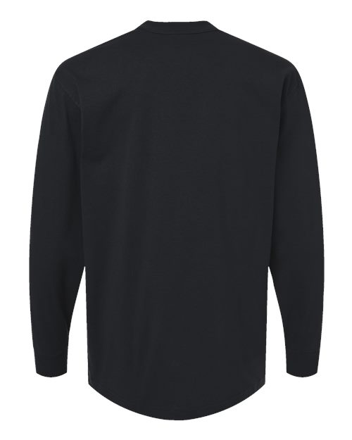 Men's Tall Traditional Heavyweight Long Sleeve T-Shirt – Back