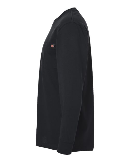 Men's Tall Traditional Heavyweight Long Sleeve T-Shirt – Detail