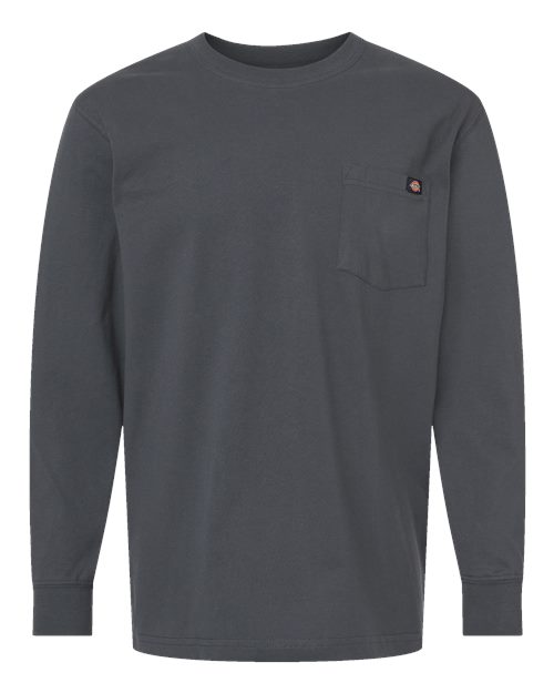 Men's Tall Traditional Heavyweight Long Sleeve T-Shirt – Front
