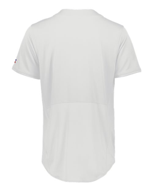 Unisex Five Tool Full-Button Front Baseball Jersey – Back