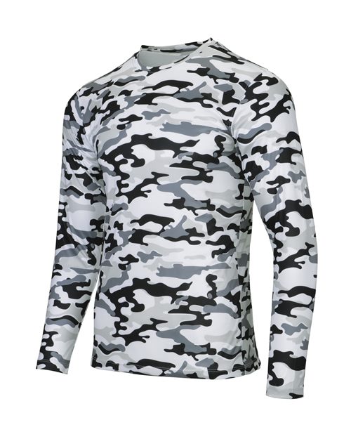 Men's Woodland Performance Long Sleeve T-Shirt – Side