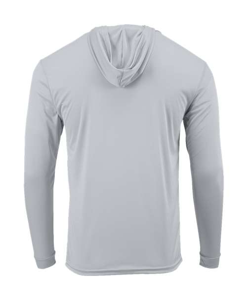Youth Bahama Performance Hooded Long Sleeve T-Shirt – Back
