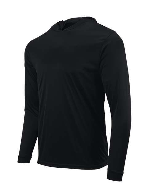 Youth Bahama Performance Hooded Long Sleeve T-Shirt – Side