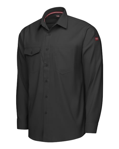 Men's Tall Cooling Long Sleeve Work Shirt – Detail
