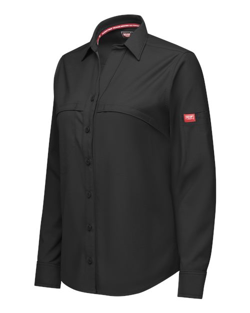 Women's Cooling Long Sleeve Work Shirt – Detail