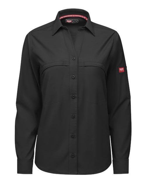 Women's Cooling Long Sleeve Work Shirt – Front