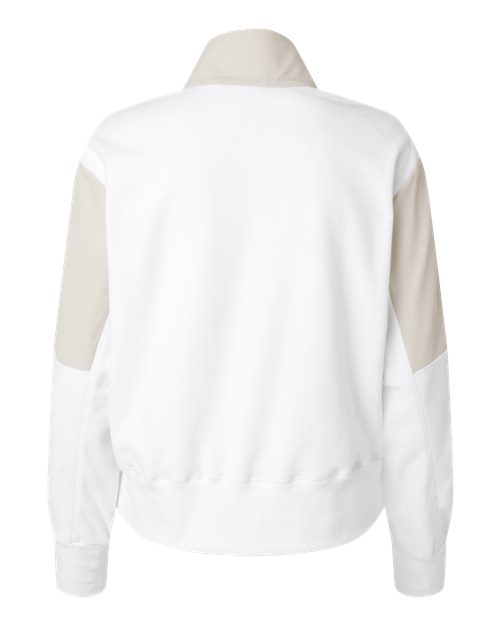 Women's Fleece Quarter-Zip Pullover – Back