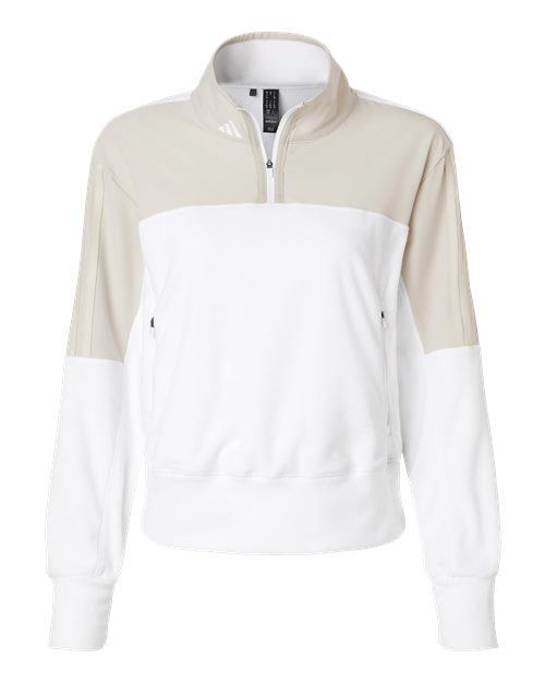 Women's Fleece Quarter-Zip Pullover – Front