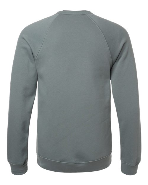 Unisex Sponge Fleece Raglan Crewneck Sweatshirt – Back