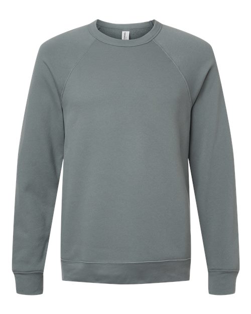 Unisex Sponge Fleece Raglan Crewneck Sweatshirt – Front