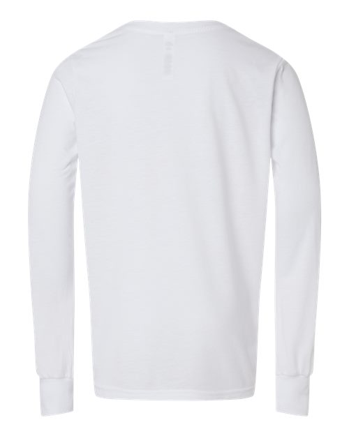Youth Triblend Long Sleeve Tee – Back