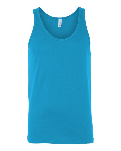 Unisex Heather CVC Tank – Front