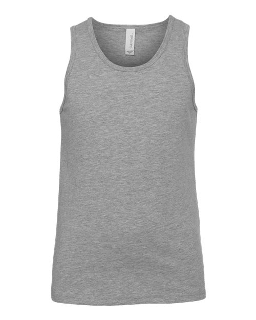 Youth Heather CVC Tank – Front