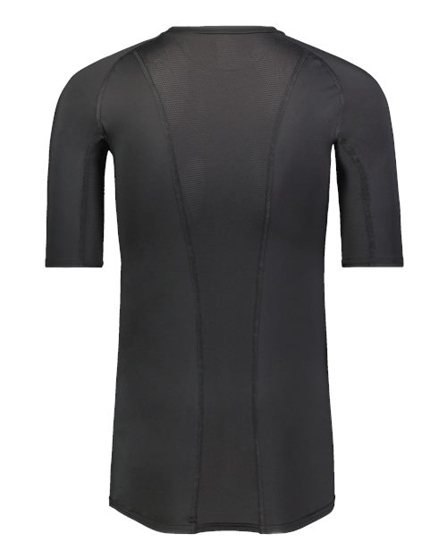 Unisex CoolCore® Half Sleeve Compression Shirt – Back