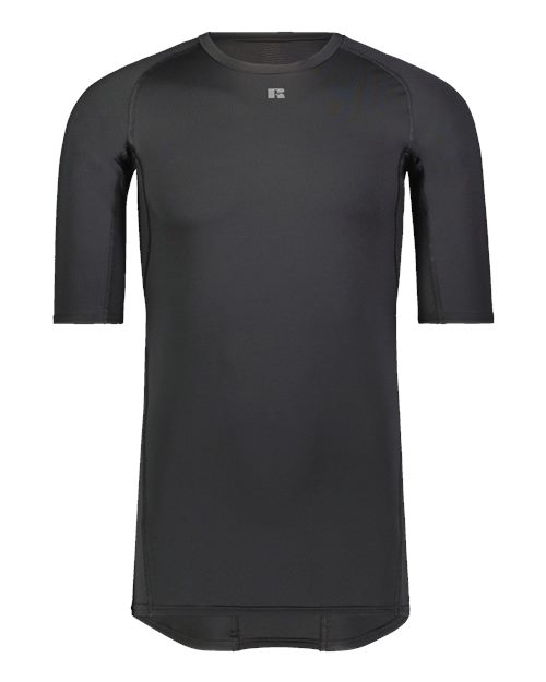 Unisex CoolCore® Half Sleeve Compression Shirt – Front