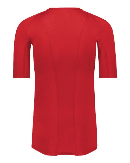 Unisex CoolCore® Half Sleeve Compression Shirt – Back