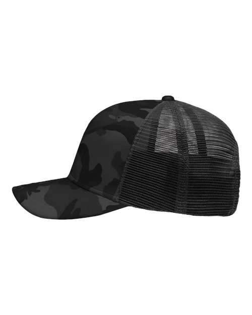 Traditional Lo-Pro Mesh Back Trucker Fit Cap – Detail
