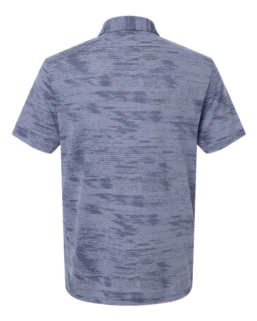Men's Ultimate365 Textured Stripe Polo – Back
