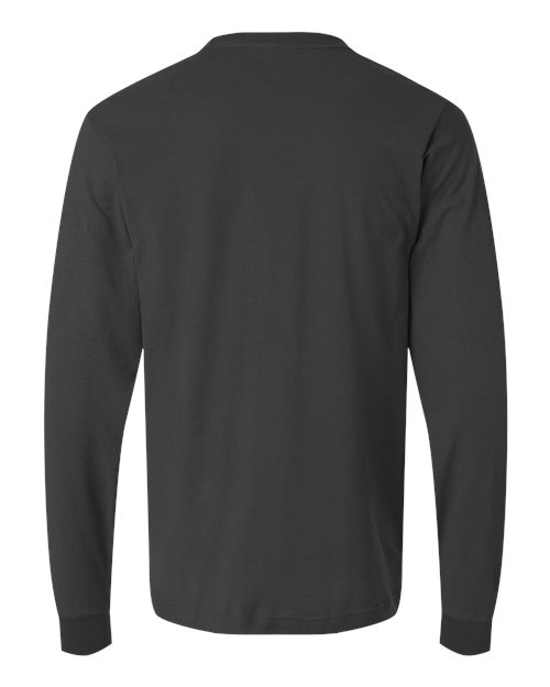 Unisex Fine Jersey Long Sleeve T-Shirt – Back