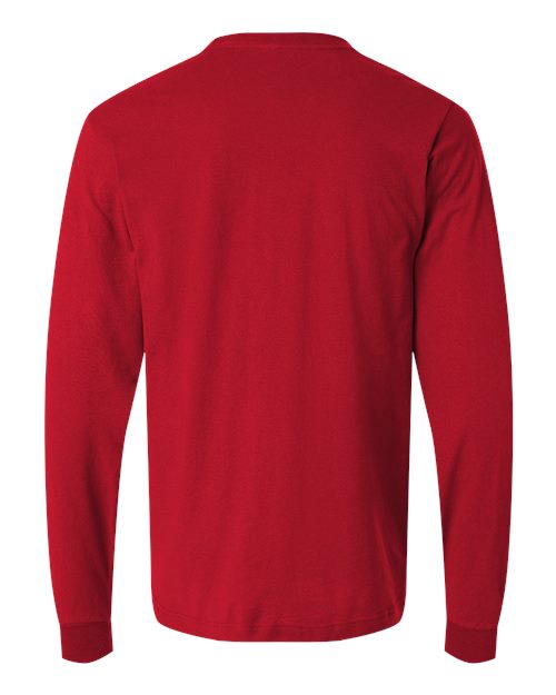 Unisex Fine Jersey Long Sleeve T-Shirt – Back