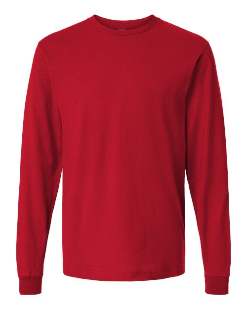 Unisex Fine Jersey Long Sleeve T-Shirt – Front