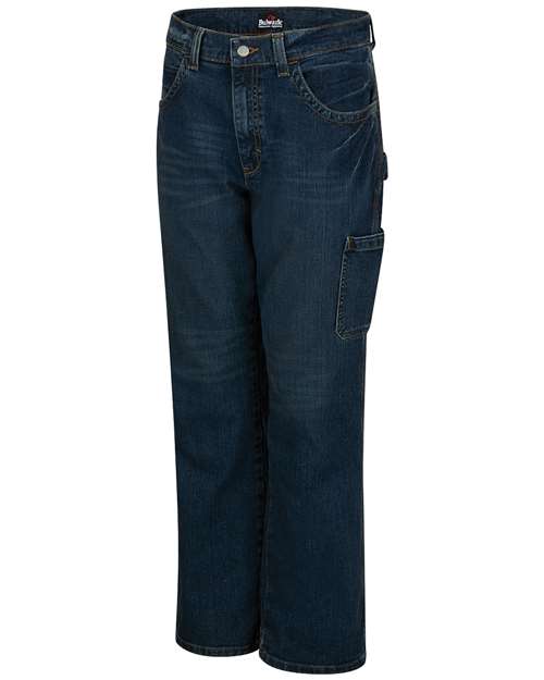 Men's Stretch Denim Dungaree Jeans – Detail