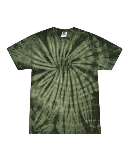 Unisex Multi-Color Tie-Dyed T-Shirt – Front