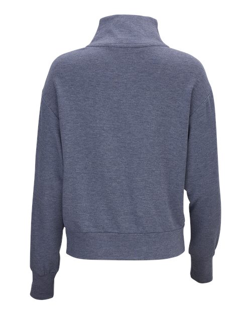 Women's Dream Crop Fleece Quarter-Zip – Back