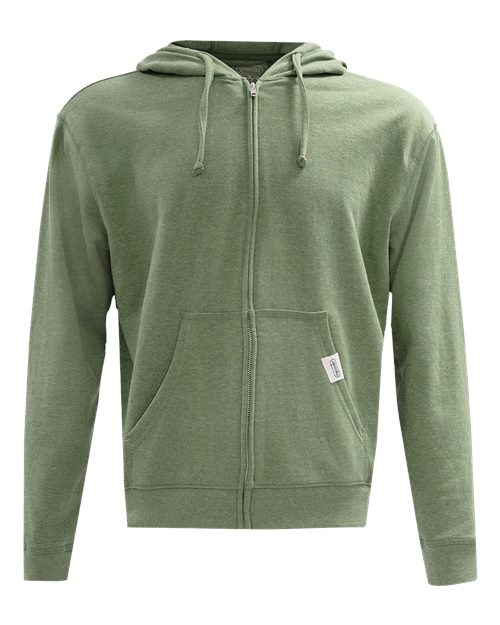 Unisex Full-Zip Hooded Sweatshirt – Front