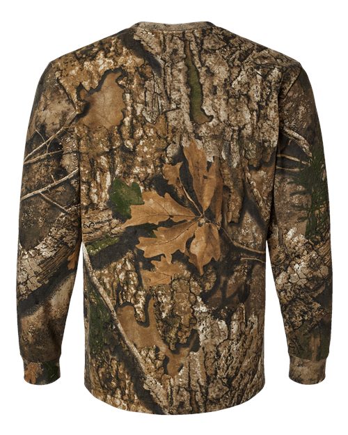 Unisex Realtree® Camo Long Sleeve Tee – Back
