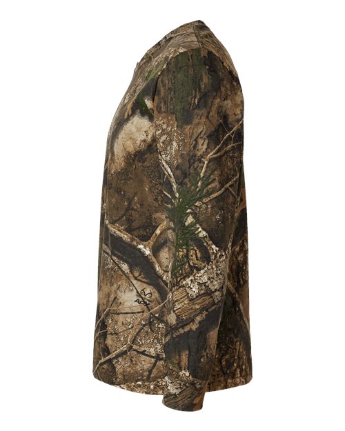 Unisex Realtree® Camo Long Sleeve Tee – Detail