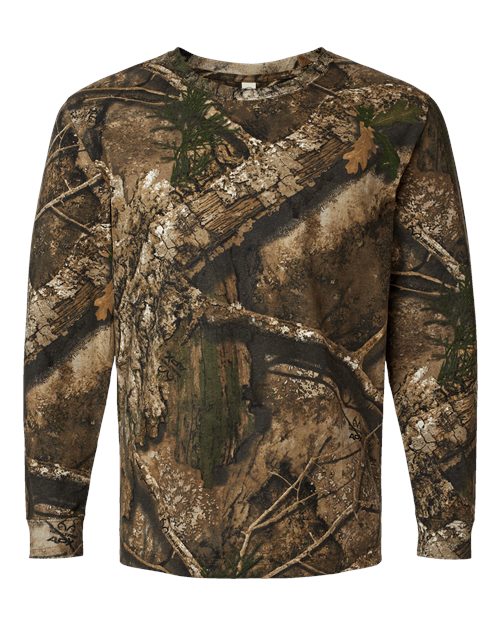 Unisex Realtree® Camo Long Sleeve Tee – Front