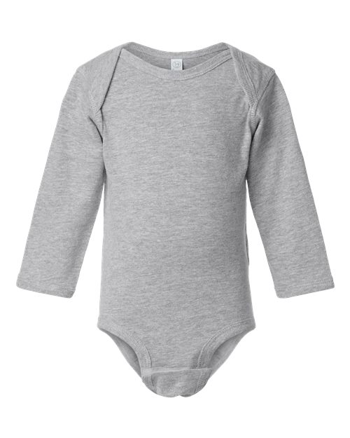 Infant Fine Jersey Long Sleeve Bodysuit – Front