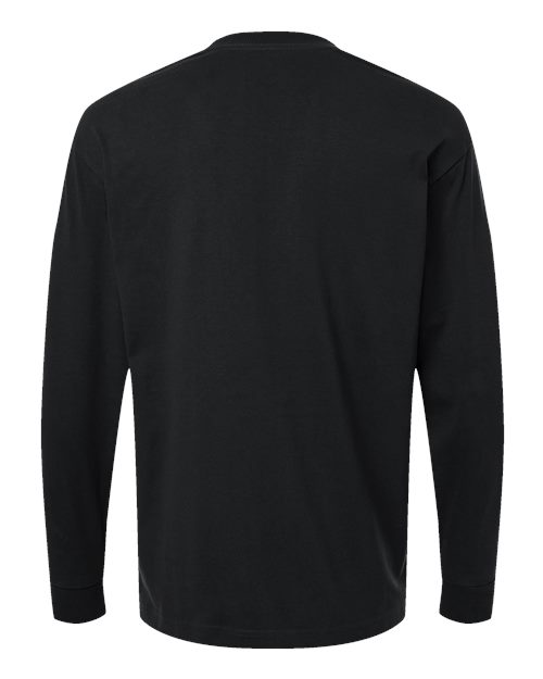 Unisex Super Heavyweight Long Sleeve Pocket Tee – Back