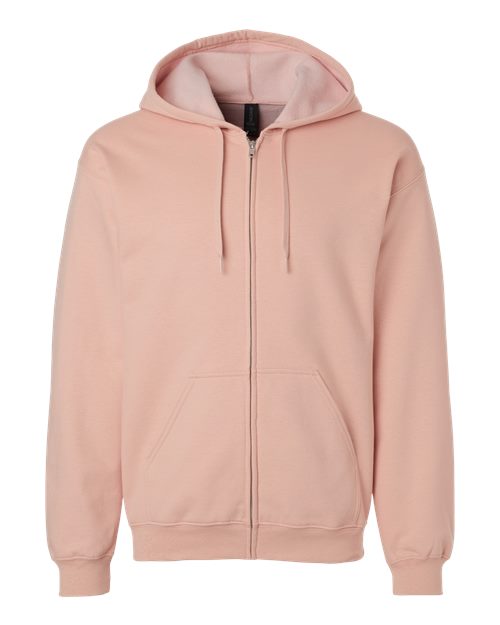 Unisex Softstyle® Midweight Full-Zip Hooded Sweatshirt – Front