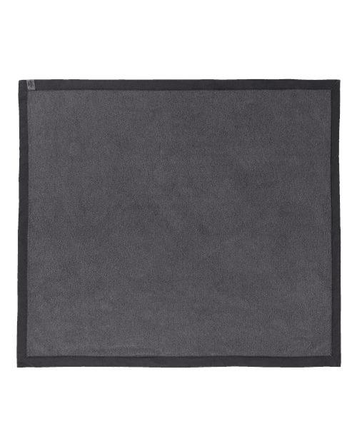 Garment-Dyed Fleece Dorm Blanket – Back