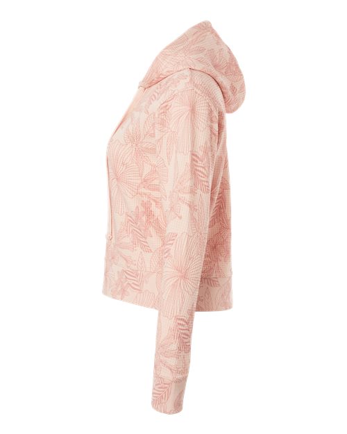 Women's Maddie Floral Print Hooded Sweatshirt – Detail