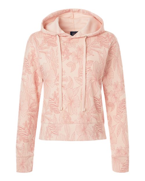 Women's Maddie Floral Print Hooded Sweatshirt – Front