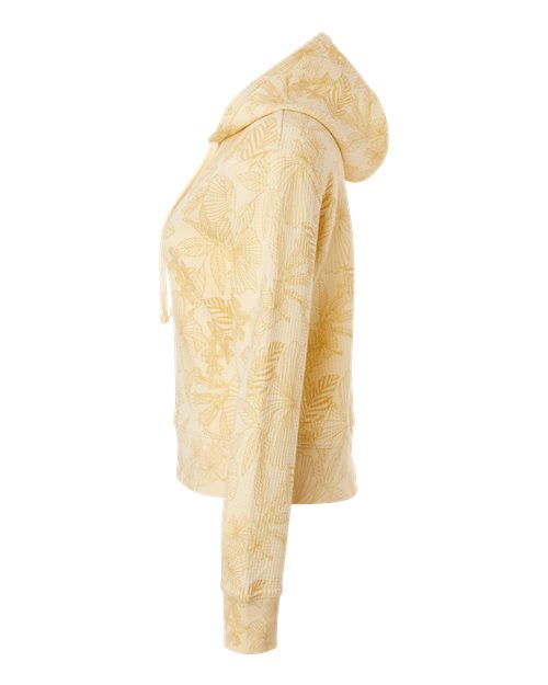 Women's Maddie Floral Print Hooded Sweatshirt – Detail