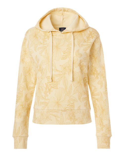 Women's Maddie Floral Print Hooded Sweatshirt – Front