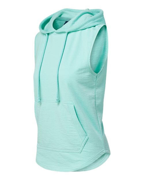 Women's Kinsley Sleeveless Hooded Sweatshirt – Detail